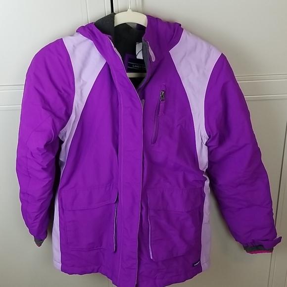 Lands' End Other - Girls L 14 winter coat Lands' End purple jacket
